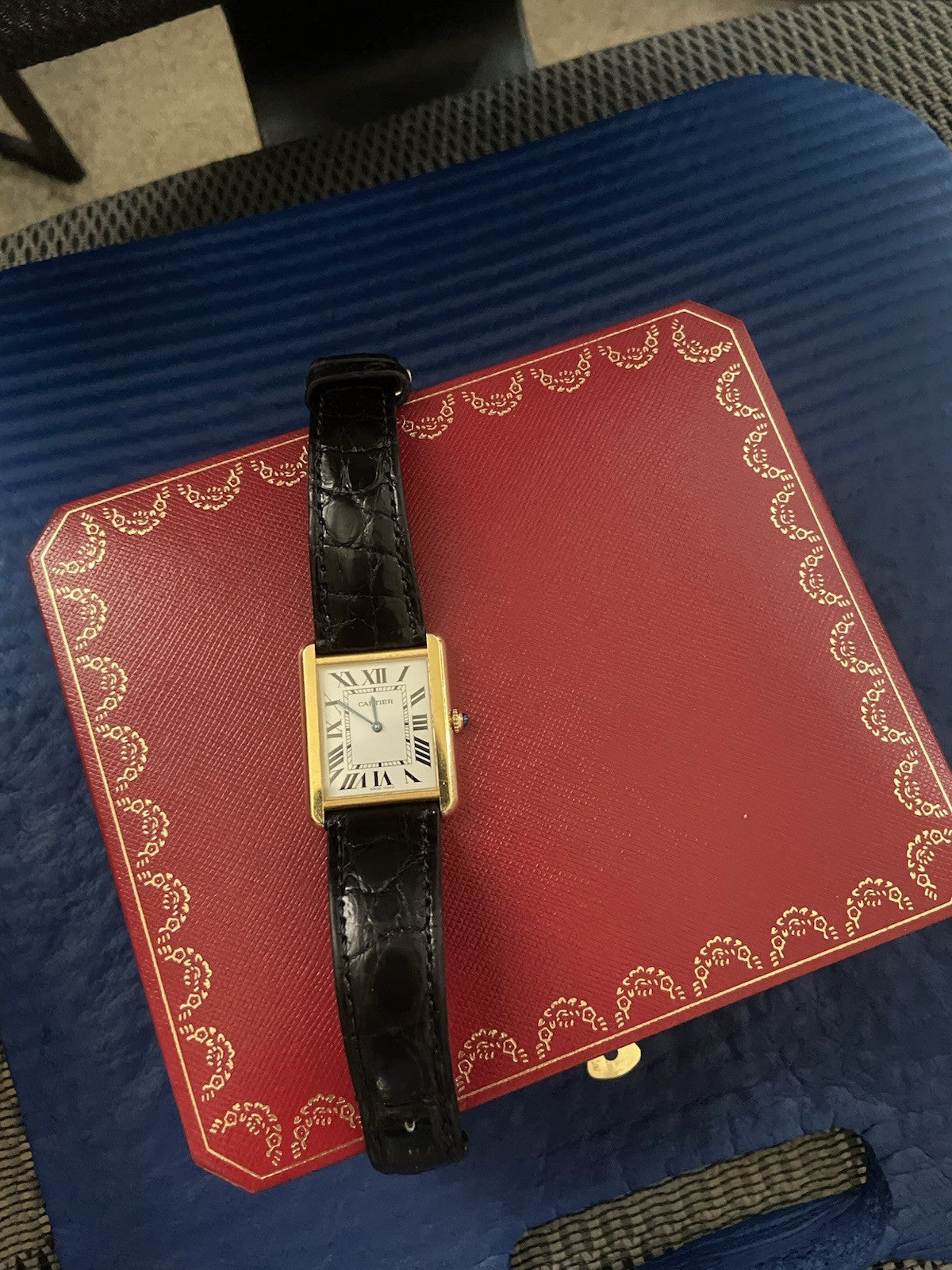 RESERVED LISTING - Cartier Tank